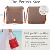 Dooney & Bourke Women's Crossbody in Pebble Grain Leather, Large Handbag with Adjustable Shoulder Strap-3