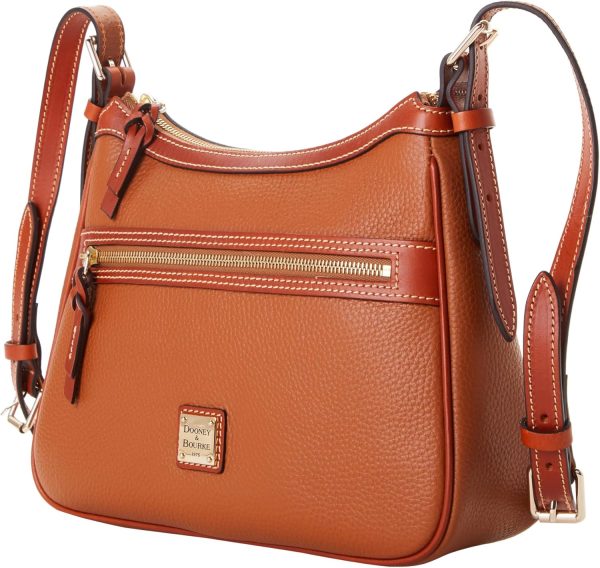 Dooney & Bourke Crossbody Bags for Women, Presley Pebble Grain Leather Handbag with Adjustable Shoulder Strap-1