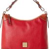 Dooney & Bourke Shoulder Bags for Women, Large Leather Hobo Handbag with Adjustable Strap shoulder