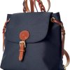 Dooney & Bourke Handbags for Women, Small Nylon Flap Backpack Purse-1