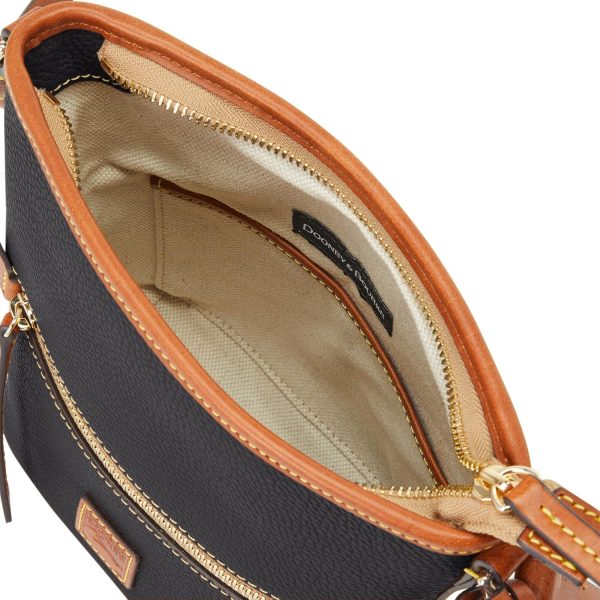 Dooney & Bourke Women's Small Zip Sac Shoulder Bag in Pebble Grain Leather, Handbag with Adjustable Crossbody Strap bourke street mall